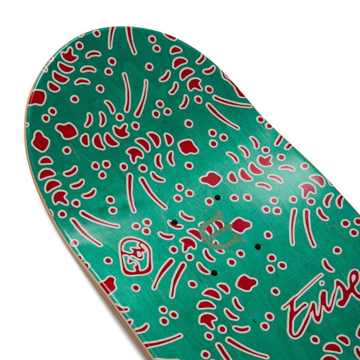 エバ デッキ Evisen×HUF】PAISLEY DECK 8.25インチ エビセン スケートボード