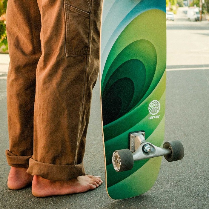 carver カーバー スケートボード CXトラック サーフスケート GREENROOM