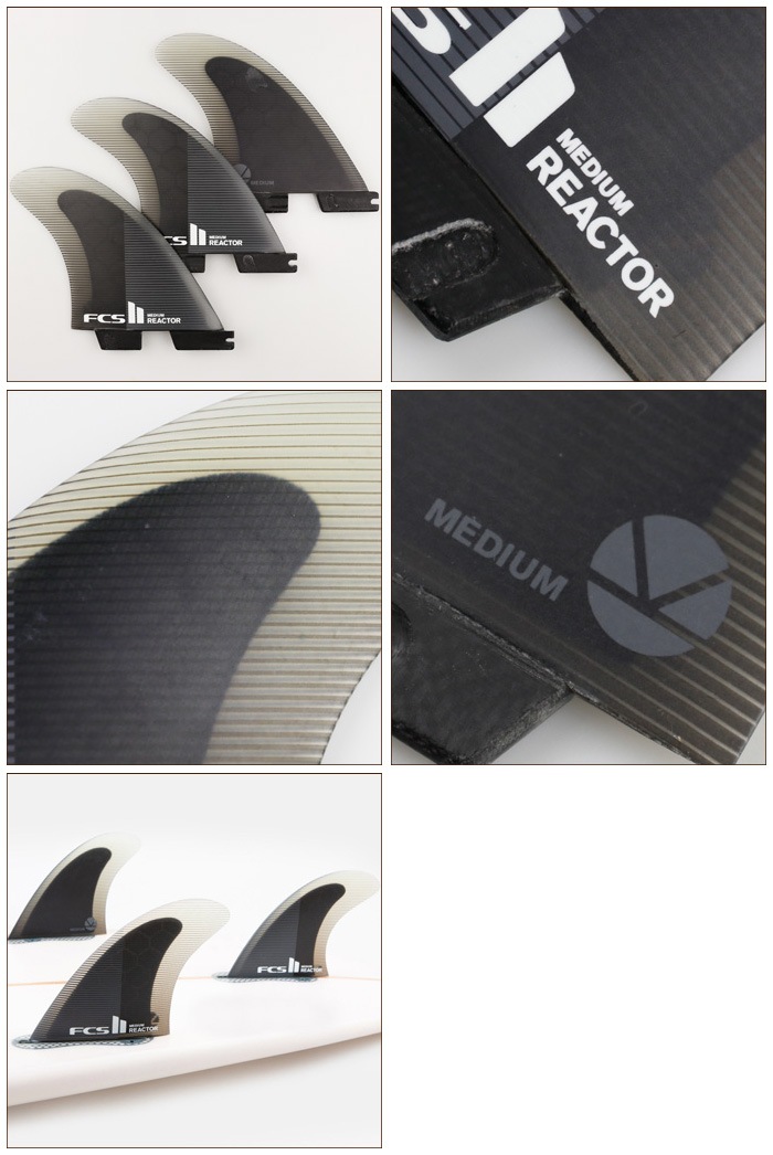 FCS2 FIN エフシーエス2フィン ショートボード用 REACTOR - PC