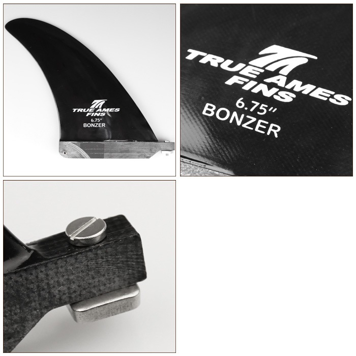 ショートボード用センターフィン TRUE AMES FIN BONZER 6．75