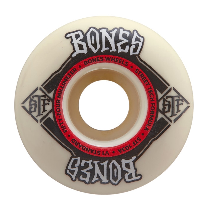 毎日割】スケボー BONES ボーンズ ウィール STF V1 STANDARD 103A 50mm