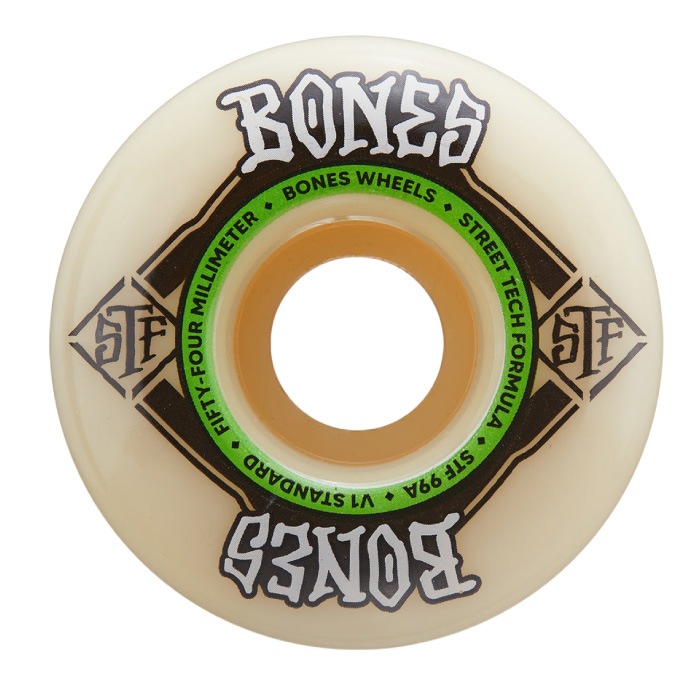 毎日割】スケボー BONES ボーンズ ウィール STF V1 STANDARD 99A 51mm