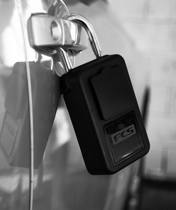 サーフィン カギ キーボックス 暗証番号ダイヤル式 FCS エフシーエス