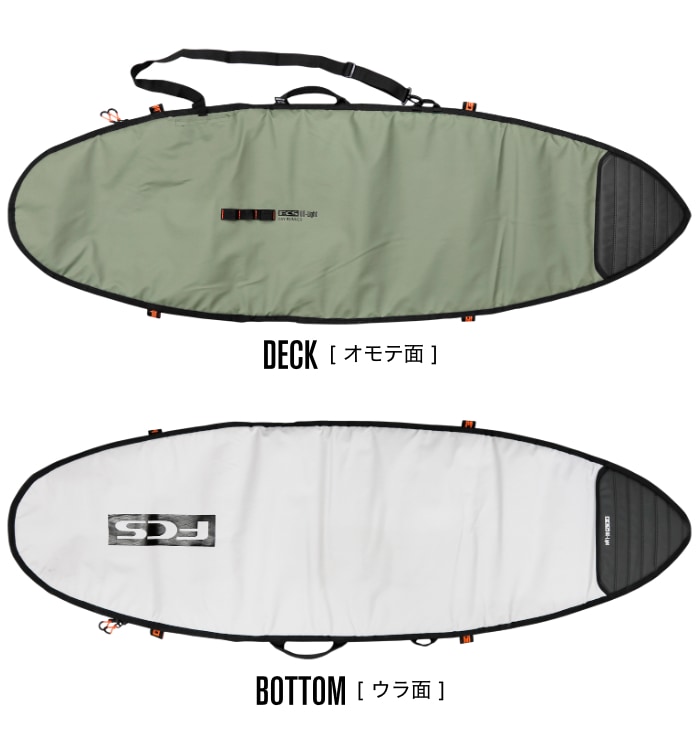 サーフボード ハードケース FCS エフシーエス 5.6 デイランナー
