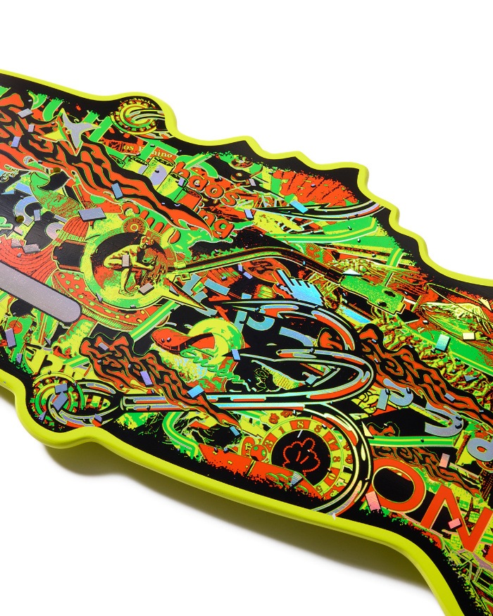 EVISEN × CHAOS FISHING CLUB スケートデッキ スケボー デッキ スケートボード 10．375 EVISEN エヴィセン