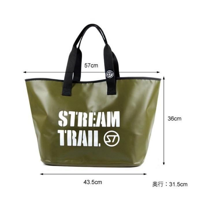 StreamTrail ストリームトレイル 防水バッグ ハンドバッグ 47L 大容量