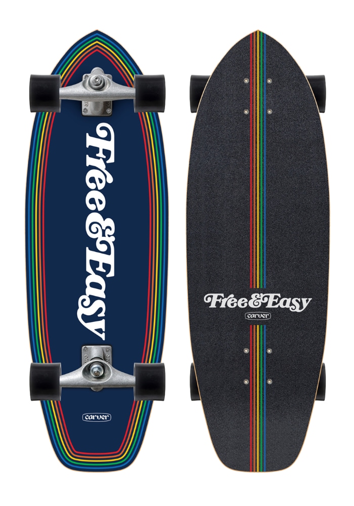 carver カーバー スケートボード CXトラック サーフスケート Free&Easy