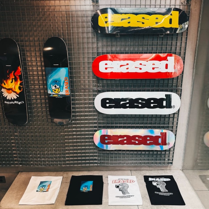 スケボー デッキ 単品 スケートボード ERASED PROJECT イレイスド