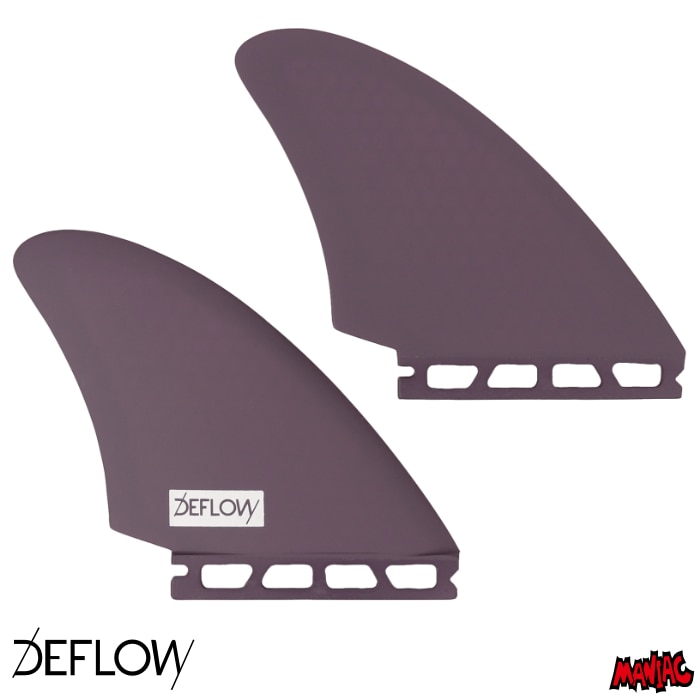 future フューチャー フィン ツインフィン フィッシュ DEFLOW デフロウ