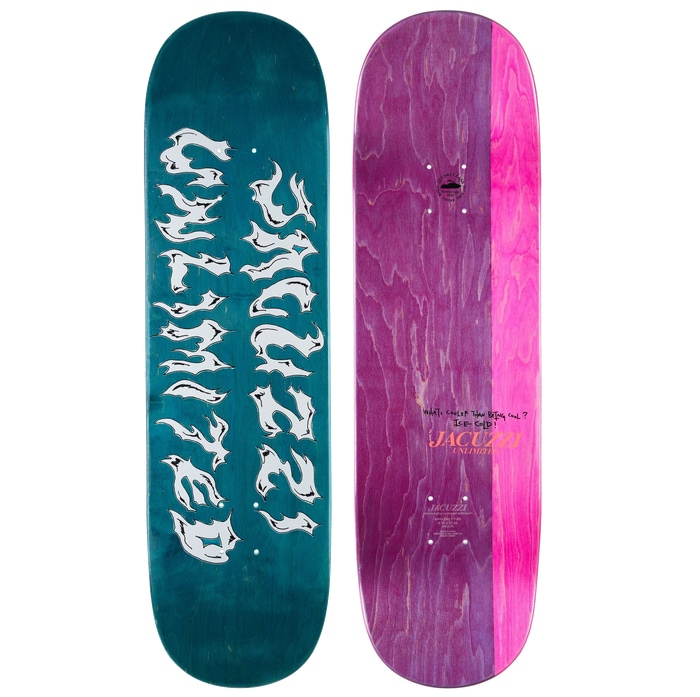 毎日割】スケボー デッキ 単品 スケートボード JACUZZI UNLIMITED