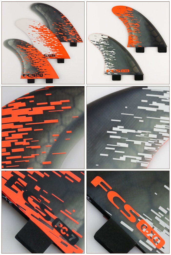 日本正規品 ショートボード用フィン FCS FIN エフシーエスフィン PC-7