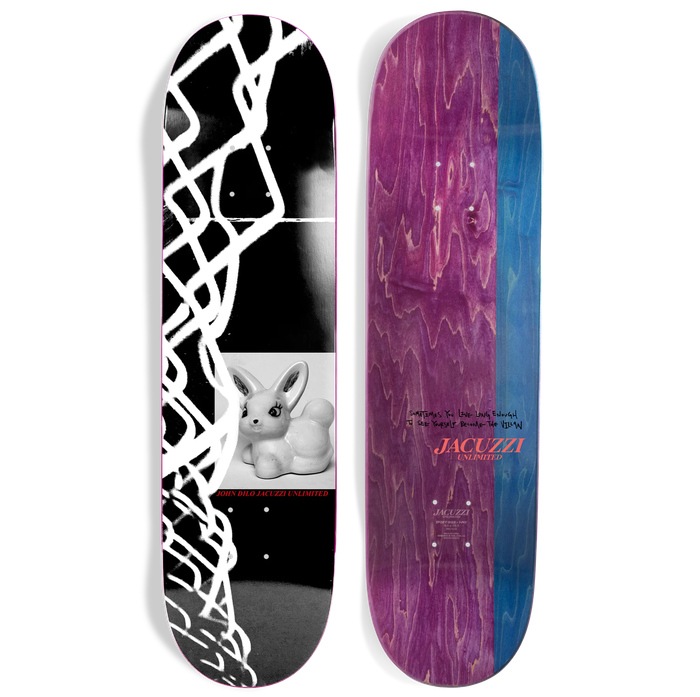 毎日割】スケボー デッキ 単品 スケートボード JACUZZI UNLIMITED