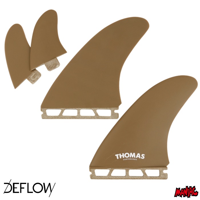新品デフロウフューチャー用ツインフィン future フューチャー フィン ツインフィン フィッシュ DEFLOW