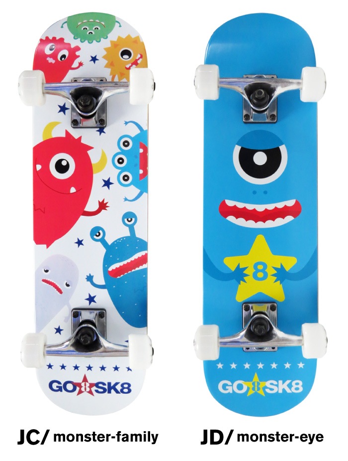 スケートボード キッズ 子供用 コンプリートセット GOsk8 ゴースケート
