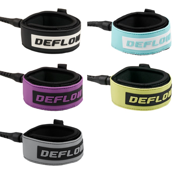 リーシュコード サーフィン 6ft DEFLOW デフロウ デフロー CORE RANGE