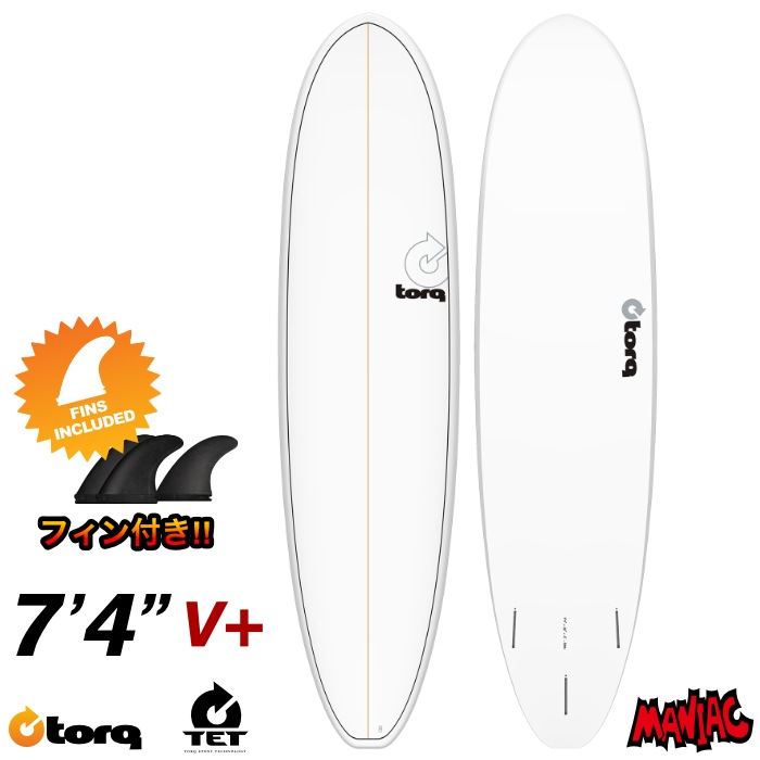 ȥ륯եܡ եܡ TORQ SURFBOARDS TET MOD FUN V+ ǣ åɥե ߥåɥ󥰥 ȥ饤ե ݥܡ EPSܡ ե