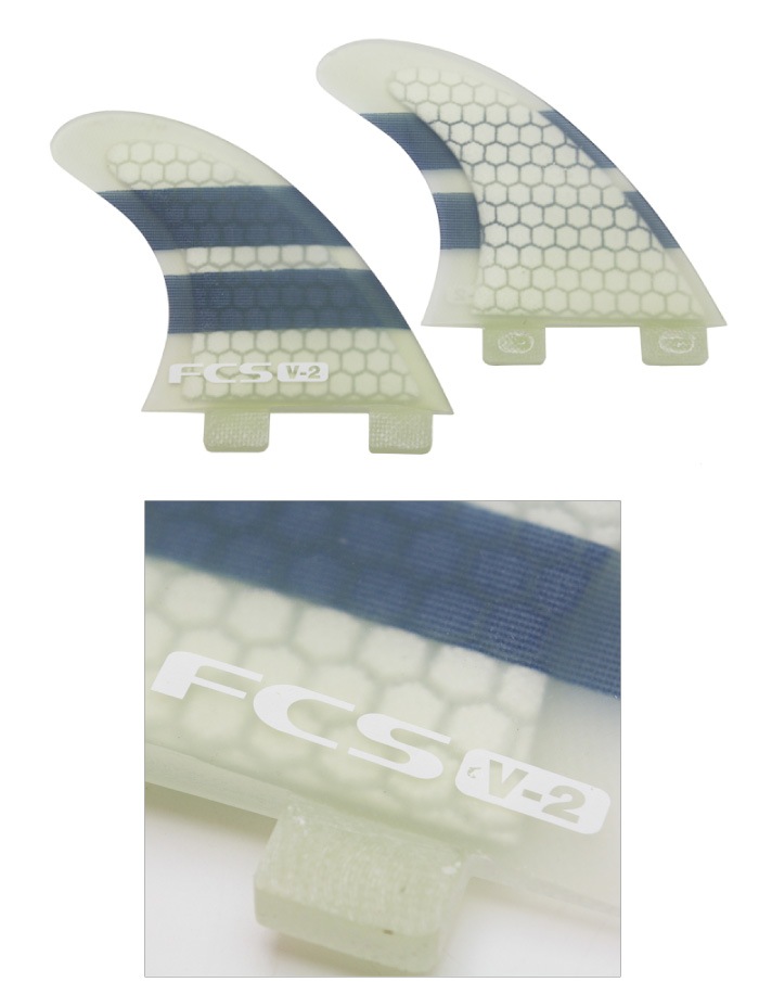 ウッドコア　クワッドフィン　FCS対応 ツインフィン　リアフィン ウッドコア クワッドフィン FCS対応 ツインフィン リアフィン