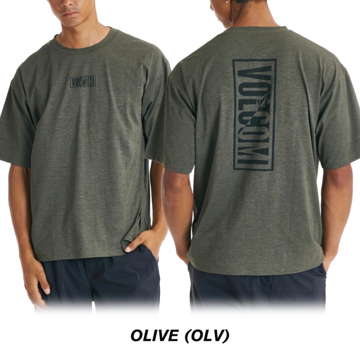 ボルコム ドライ Tシャツ 速乾 メンズ VOLCOM VERTICAL LOGO GRAPHIC