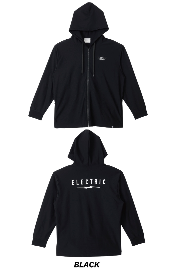 エレクトリック ドライ ジップパーカー ジップフード 速乾 メンズ