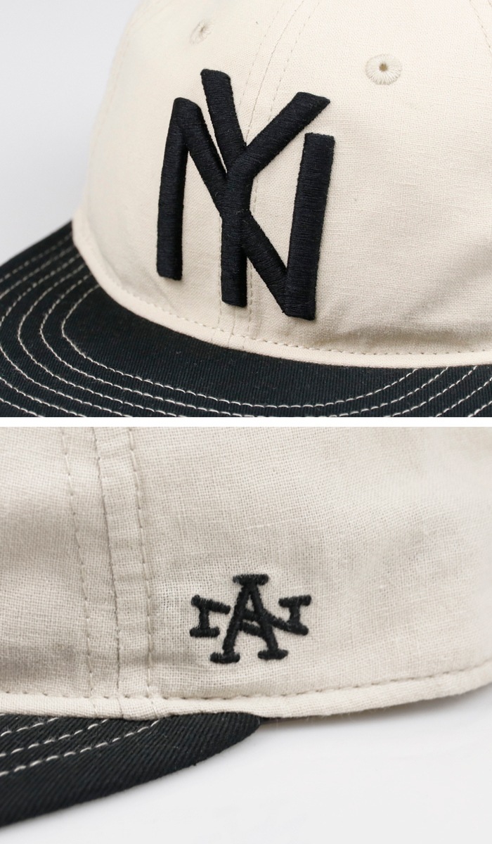 アメリカンニードル キャップ NY アイボリー ブラック CAP/AMERICAN NEEDLE(アメリカンニードル)ARCHIVE - NY BLACK