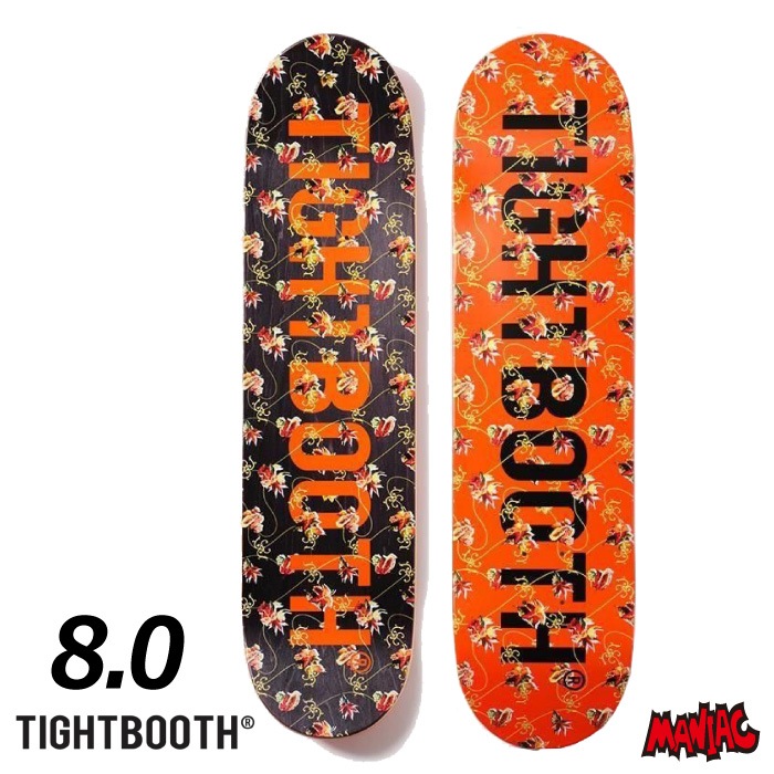 スケボー デッキ スケートボード TIGHT BOOTH タイトブース MAPLE CP