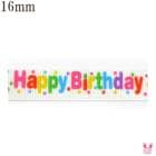 �ץ��ȥ�ܥ�Happy Bitrthday�ȥ�������ܥ���16mm��1mñ�̡��ڤ���ꡡ(4m�ʾ�)