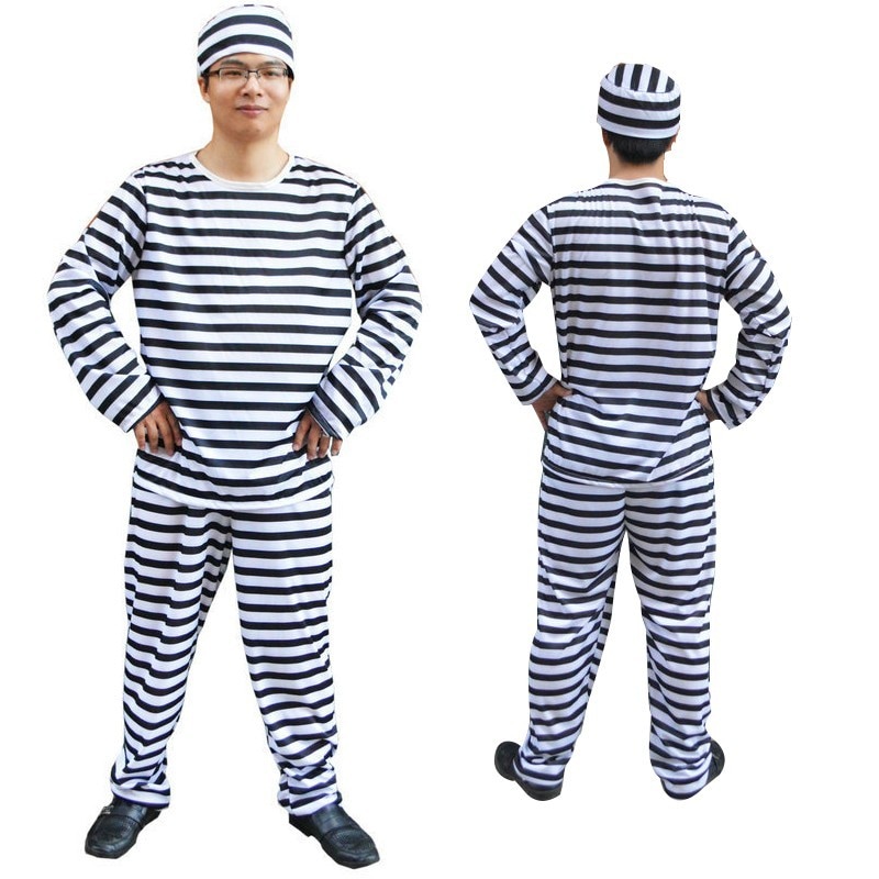 囚人コスチューム衣装 m677