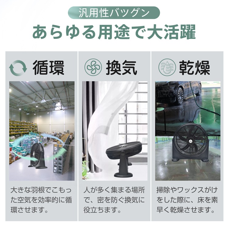 サーキュレーター 工場扇風機 sg185