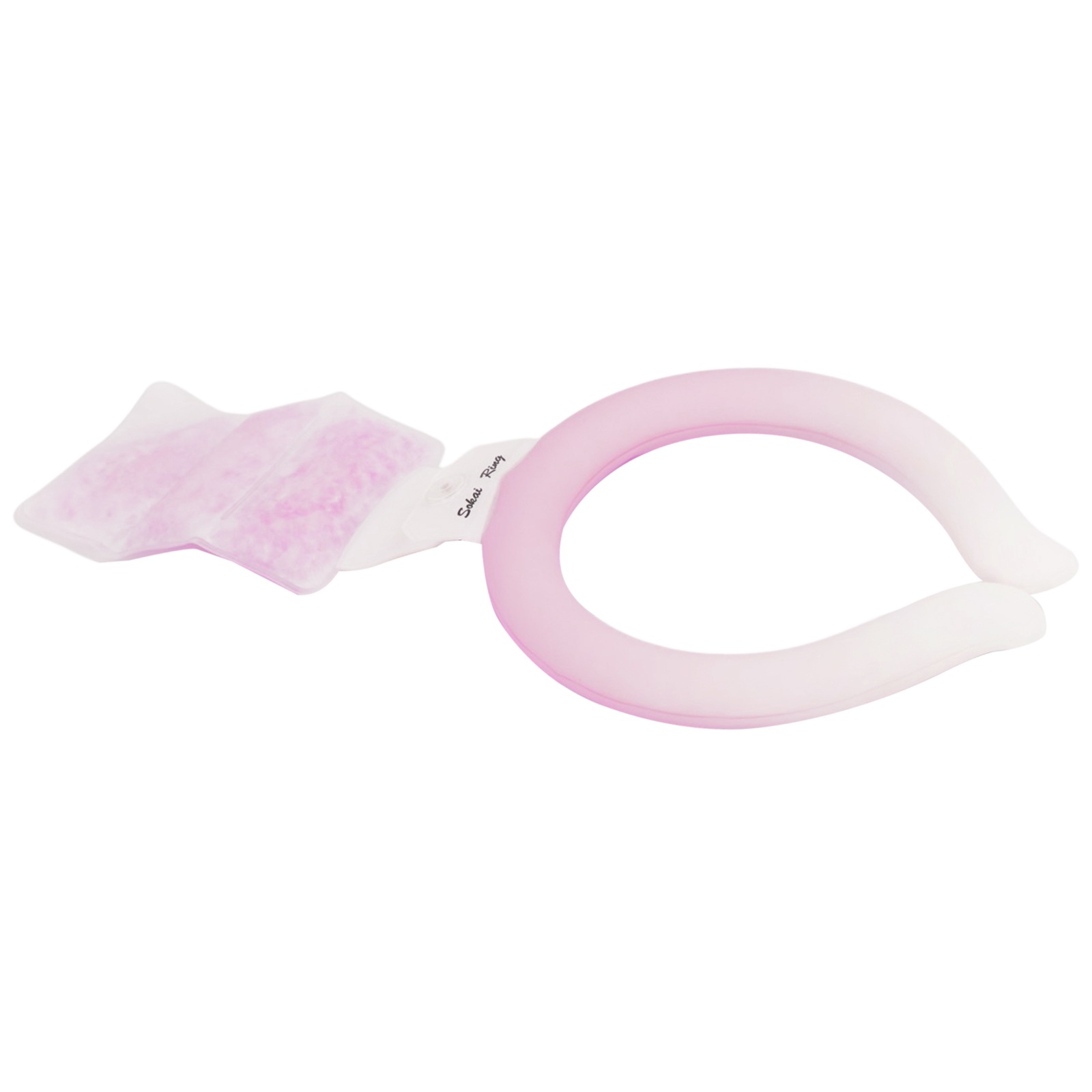 ❄️☘️ ネッククーラー ピンク グラデーション 28℃で凍結 爽快リング ネッククーラー クールリング 2025 最強 首掛け