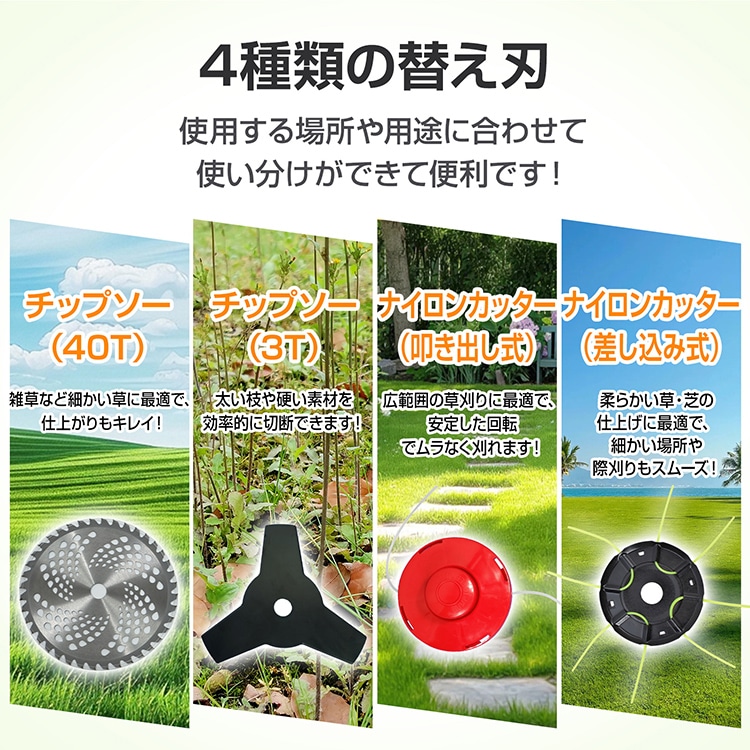 エンジン式草刈機 ny421