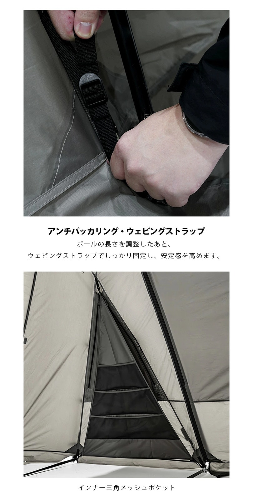 KZM正規代理店】KZM OUTDOOR アッティカX attica x 大型テント 4