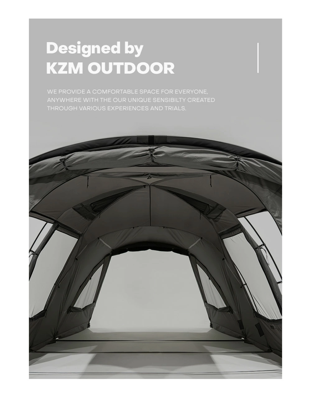 KZM正規代理店】KZM OUTDOOR アッティカX attica x 大型テント 4