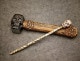ペグハンマー キャンプハンマー ペグ打ち 設営工具ハンマー 手造り 40CR合金構造用鋼 900g 高級希少銘木ボーコテ スカル 金槌 金づち テント キャンプ アウトドア バーベキュー ソロキャンプ mountain soul