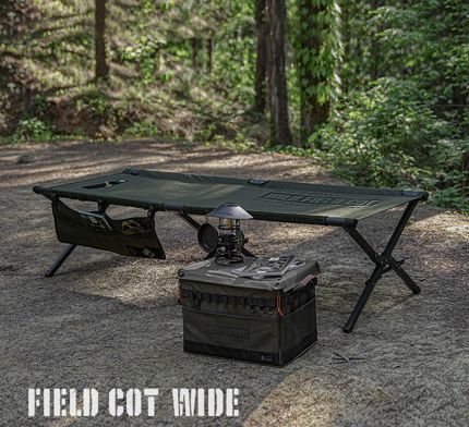 【KZM正規代理店】KZM OUTDOOR カズミアウトドア チェア フィールドコットワイド アウトドアチェア 折りたたみ 椅子 軽量 キャンプ椅子 リゾートチェア おしゃれ キャンプ ソロキャンプ キャンプ製品 コット インテリア