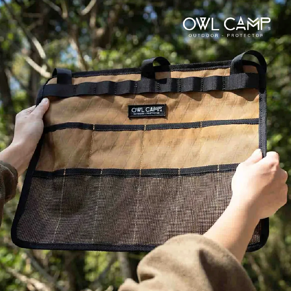 OWL CAMP X-Pac 防水ロールアップ用具バッグ アウトドア 軽量 チェア キャンプ リゾート おしゃれ キャンプ用品  ソロキャンプ
