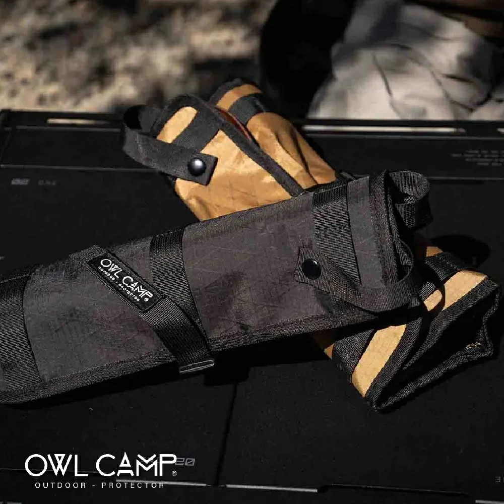 OWL CAMP X-Pac 防水ロールアップ用具バッグ アウトドア 軽量 チェア キャンプ リゾート おしゃれ キャンプ用品  ソロキャンプ