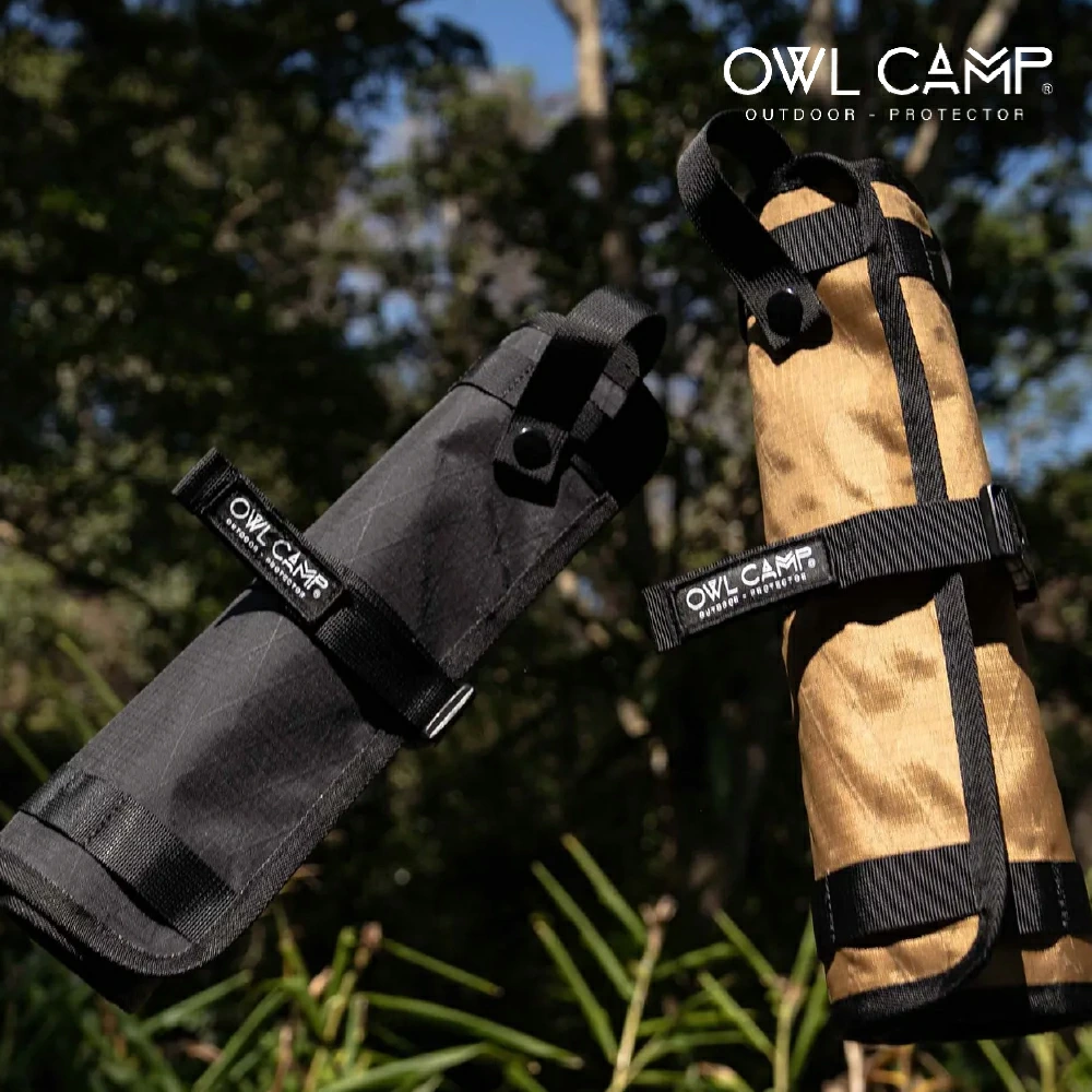 OWL CAMP X-Pac 防水ロールアップ用具バッグ アウトドア 軽量 チェア キャンプ リゾート おしゃれ キャンプ用品  ソロキャンプ