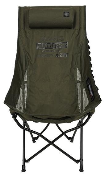 【KZM正規代理店】KZM OUTDOOR カズミアウトドア チェア フィールドトレッカーチェア high アウトドアチェア 折りたたみ 椅子 軽量 キャンプ椅子 ネックピロー リゾートチェア おしゃれ キャンプ用品  ソロキャンプ キャンプ製品