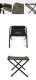 【KZM正規代理店】KZM OUTDOOR カズミアウトドア フィールドBBQチェア2Pセット 2色 セット折りたたみ椅子 ブラック オリーブカーキ アウトドアチェア 折りたたみ椅子 耐荷重100kg スチール  持ち運び 超軽量 k23t1c07