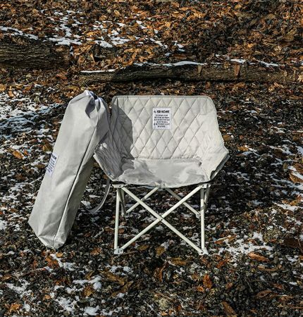 【KZM正規代理店】KZM OUTDOOR カズミアウトドア カズミ ビスタチェア エバーナイン チャコール アウトドアチェア 折りたたみ 椅子 軽量 キャンプ椅子 リゾートチェア おしゃれ キャンプ用品  ソロキャンプ キャンプ製品 アウトドア インテリア 室内