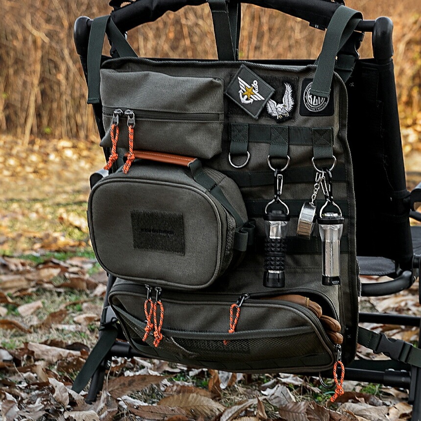 【KZM正規代理店】KZM OUTDOOR カズミアウトドア キャンプ 収納 小物入れ キャンプ用品 アウトドアポーチ 収納ケース 収納バッグ マルチ収納 おしゃれ キャンプ アウトドア  フィールドオーバルケース (-k23t3b02)