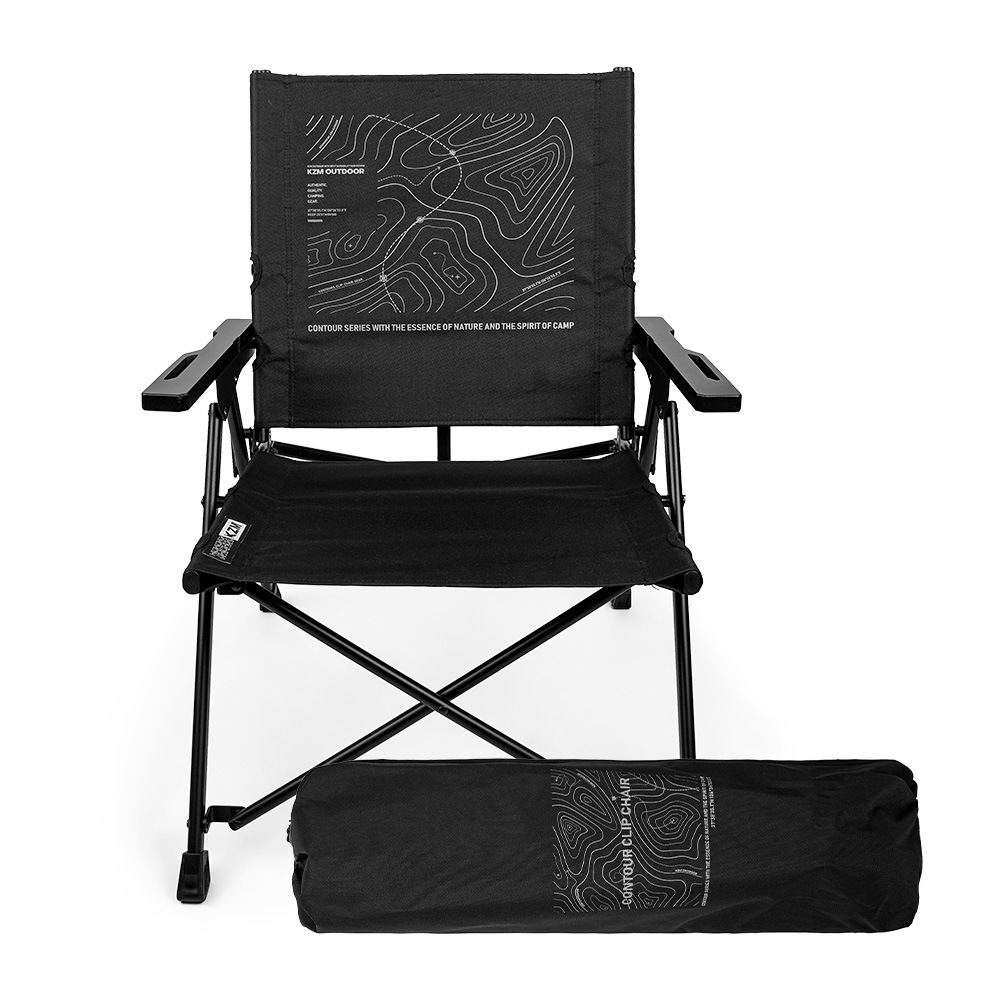 【KZM公式ストア】 KZM OUTDOOR カズミ アウトドア 輪郭クリップチェア チェア アウトドアチェア 折りたたみ 椅子 持ち運び キャンプ用品 キャンプグッズ キャンプチェア キャンプ椅子 おしゃれ かっこいい コンパクト 黒 ブラック 便利