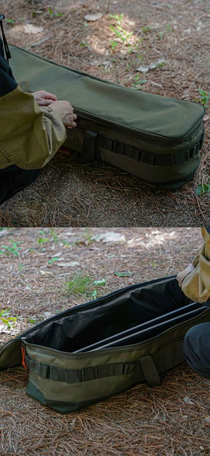 【KZM正規代理店】KZM OUTDOOR カズミアウトドア バッグ フィールドポールセーフバッグ 軽量 キャンプバッグ リゾートバッグおしゃれ キャンプ用品  ボストンバッグ キャンプ製品 アウトドア インテリア 室内家具 室外家具