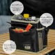 【KZM正規代理店】KZM OUTDOOR カズミアウトドア 調味料ケース 収納 ポケット 衝撃に強い ハンドル付き 持ち運びに便利 調味料入れ スパイスボックス バッグ キャンプ 収納性能 レジャー バーベキュー BBQ 料理 調理  ダイナー