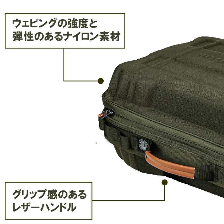 【KZM正規代理店】KZM OUTDOOR カズミアウトドア フィールドレディバッグ ナイロン素材 レザーハンドル ウェビング ブラック オリーブカーキ キャンプ レジャー椅子 リラックス 軽量 快適 おしゃれ 収納バッグ付き k23t3b10