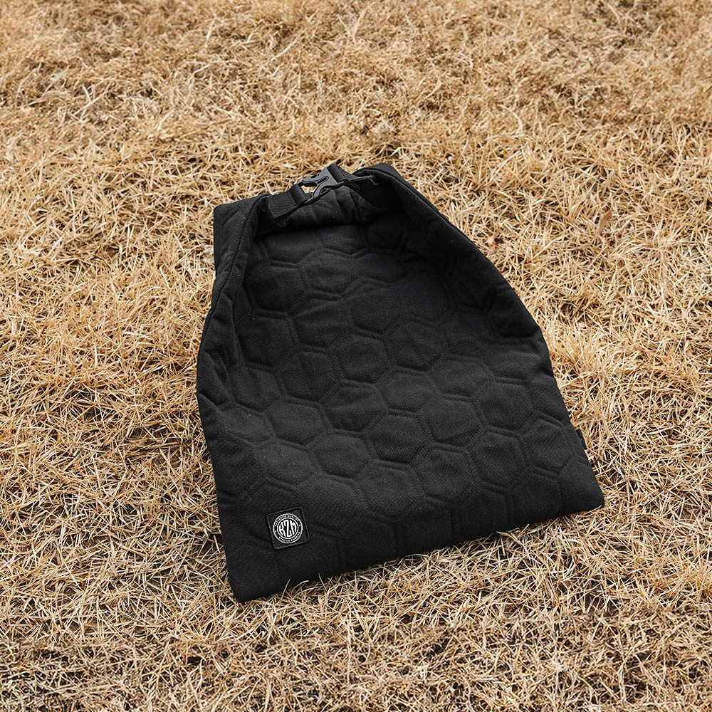 【KZM正規代理店】KZM OUTDOOR カズミアウトドア グリドルバック キャンプ用品 キャンバスセーフロールバッグ k23t3b12 アウトドアポーチ 収納ケース 収納バッグ 小物入れ マルチ収納 おしゃれ キャンプ アウトドア キャンバス PVC ブラック 小物 アウトドア製品  キャンプ用品