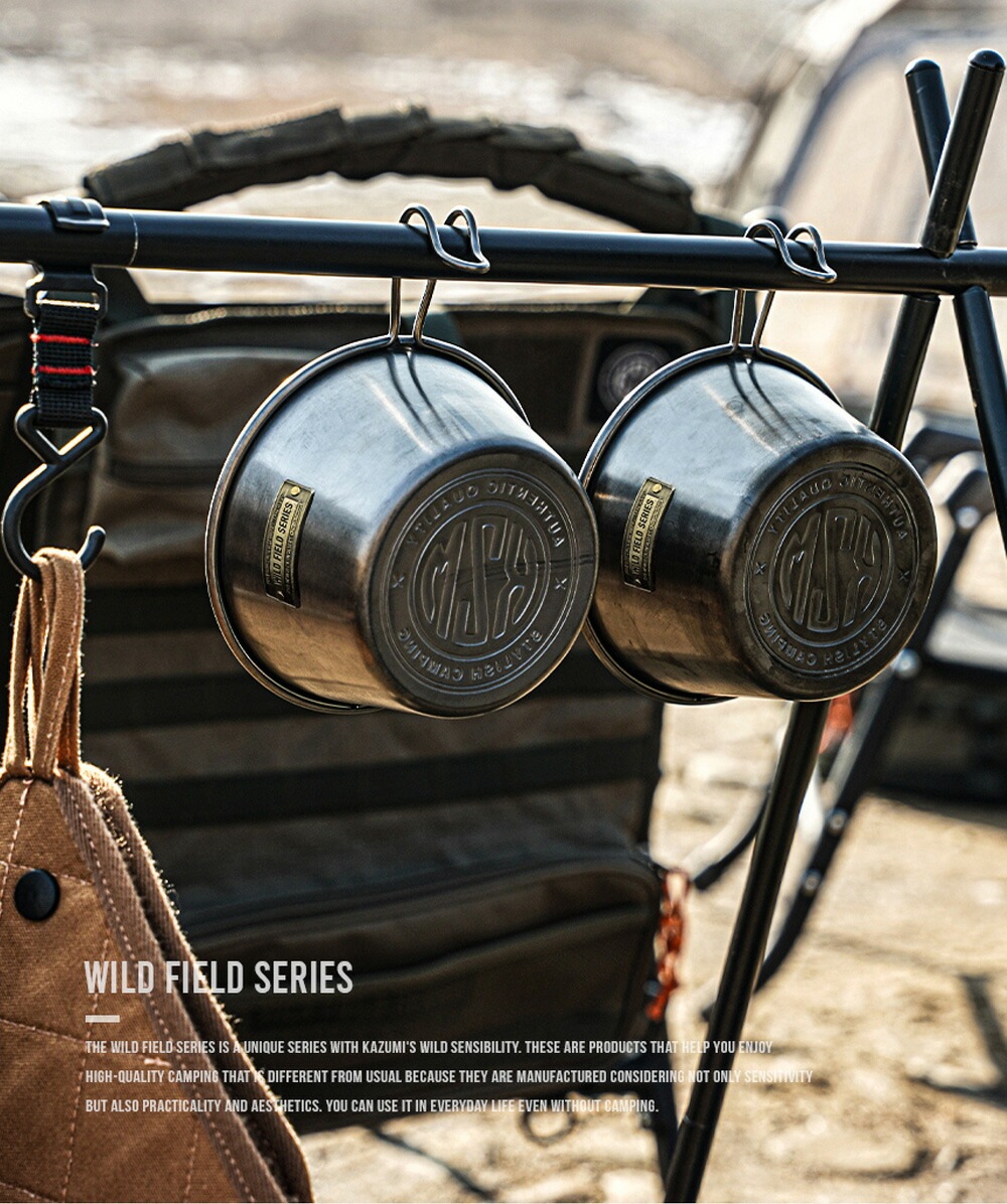 【KZM正規代理店】KZM OUTDOOR カズミアウトドア フィールドクラフト シエラカップ ステンレス キャンプ 食器 カップ アウトドア キャンプ用品 皿 2P セット 保温 保冷 コップ 器 BBQ  割れない アウトドア 料理 プレゼント 大容量 カップ キャンプ バーベキュー 防災