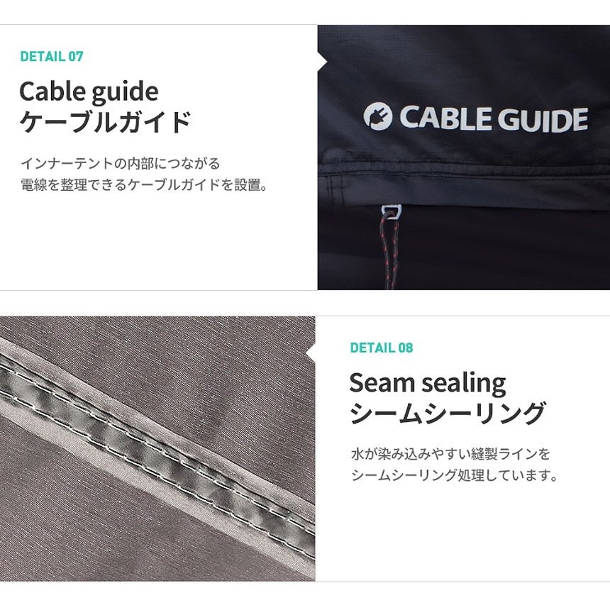 【KZM正規代理店】KZM OUTDOOR カズミアウトドア テント アッテカ attica アウトドアテント 折りたたみ 軽量 キャンプテント リゾートテント おしゃれ キャンプ用品  ソロキャンプ キャンプ製品 アウトドア インテリア 室内家具 室外家具 広いリビング 撥水性能