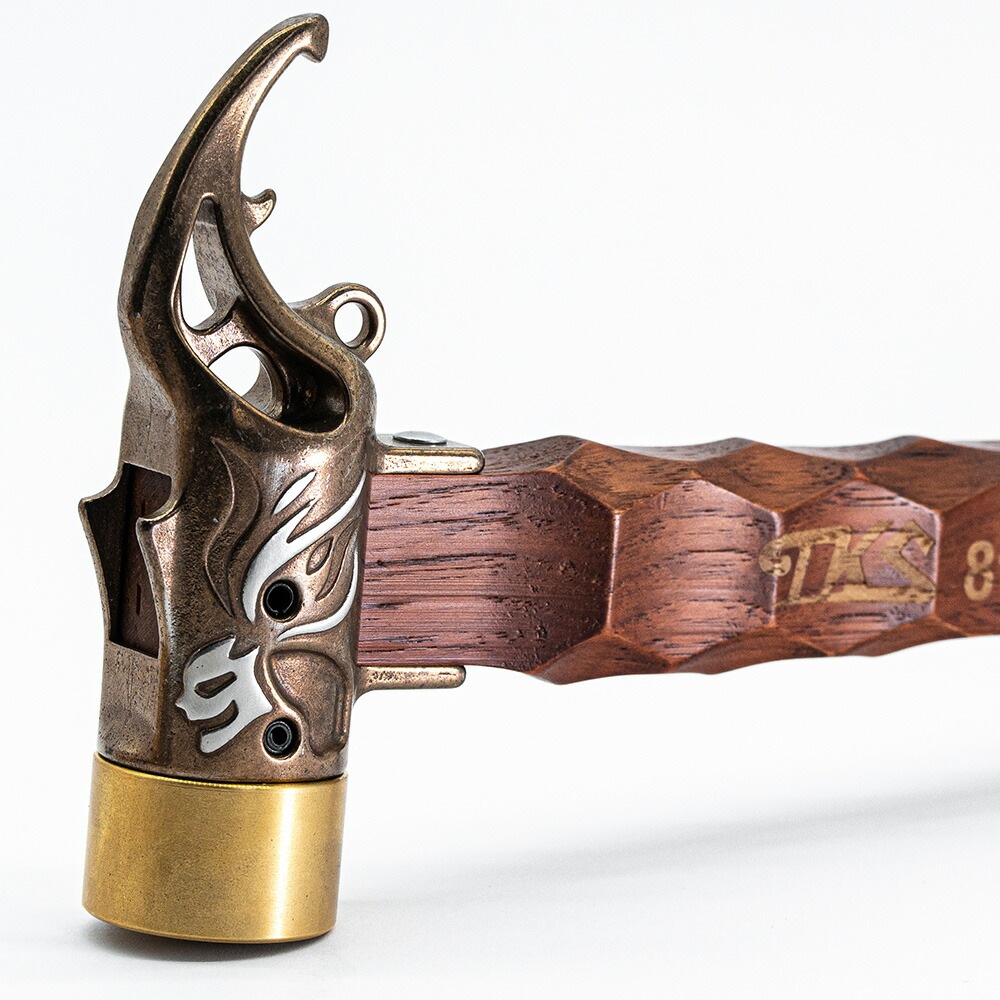 【TKS正規代理店】TKS TK-EG03-1 阿修羅 ペグハンマー 銅 キャンプハンマー 金槌 金づち テント キャンプ アウトドア かっこいい 個性 ハンマー キャンプグッズ キャンプ製品 アウトドア製品 ペグ テントハンマー かなづち ソロキャンプ マルチツール