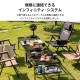 【KZM正規代理店】KZM OUTDOOR カズミアウトドア テーブル アイアンメッシュBBQローテーブル 折りたたみ 机 軽量 キャンプ机 リゾートテーブル おしゃれ キャンプ用品  キャンプファイア キャンプ製品 アウトドア インテリア